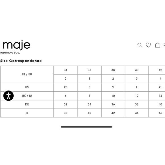 NWOT Maje Apollo Tie Neck Paisley Top Blouse Pink Black Gold Blouse Size Large - Picture 12 of 12